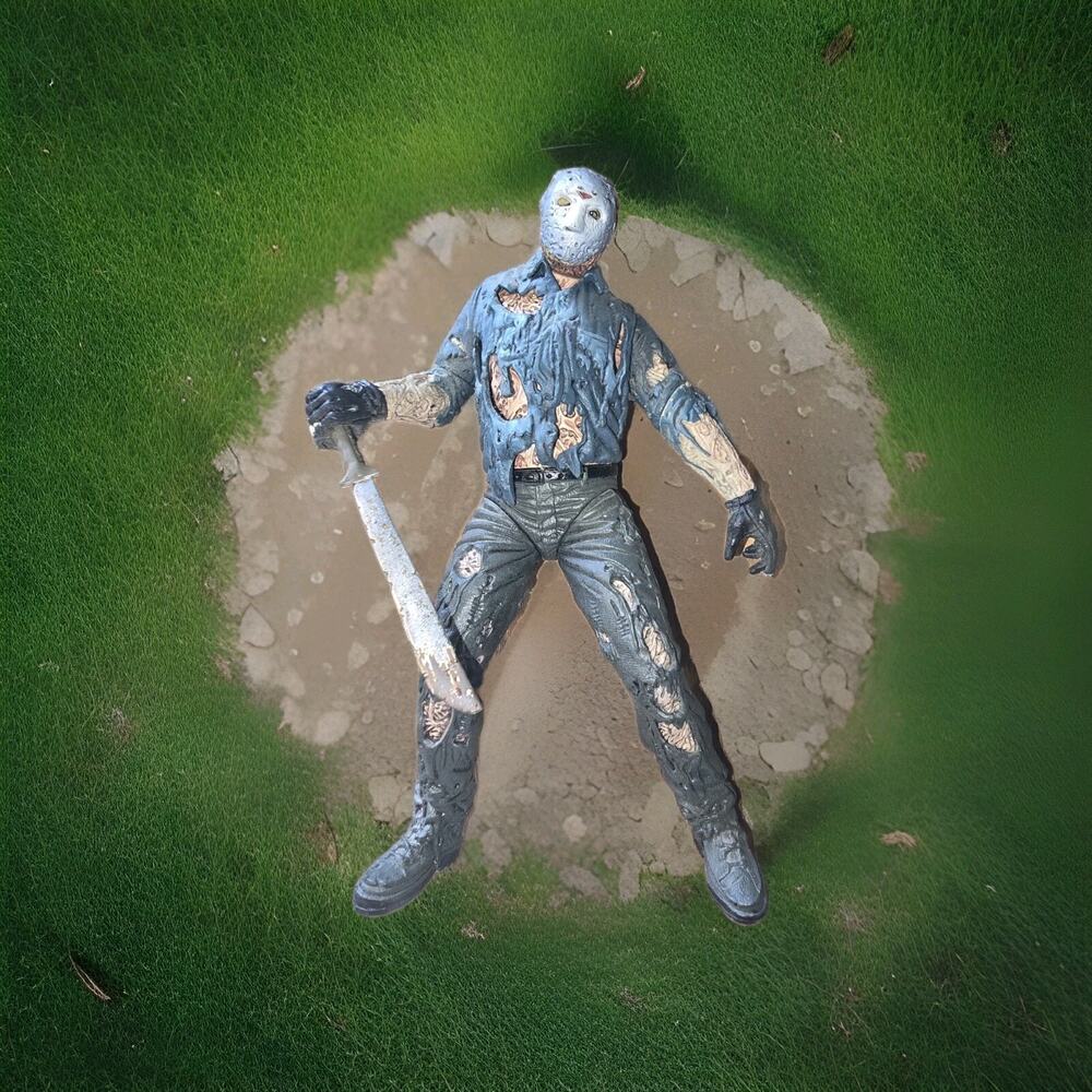 McFarlane Toys Movie Maniacs Friday The 13th 7” Figure 1998 JASON Goes To Hell